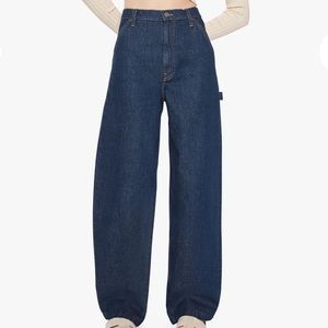 Mother Denim Snacks Utility Puddle Jean